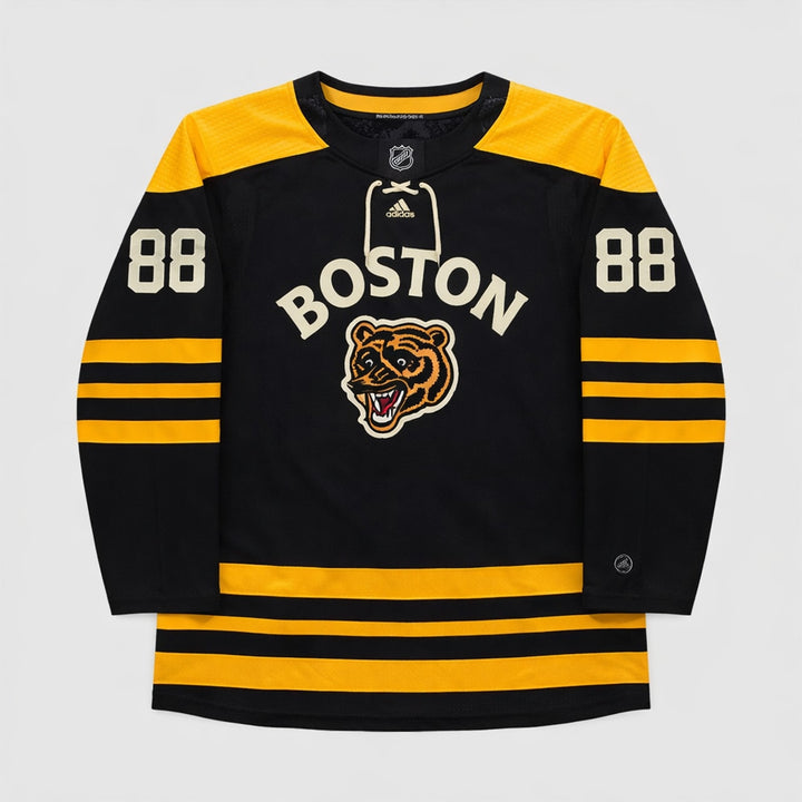 Pastrnak 88 Boston Hockey Jersey