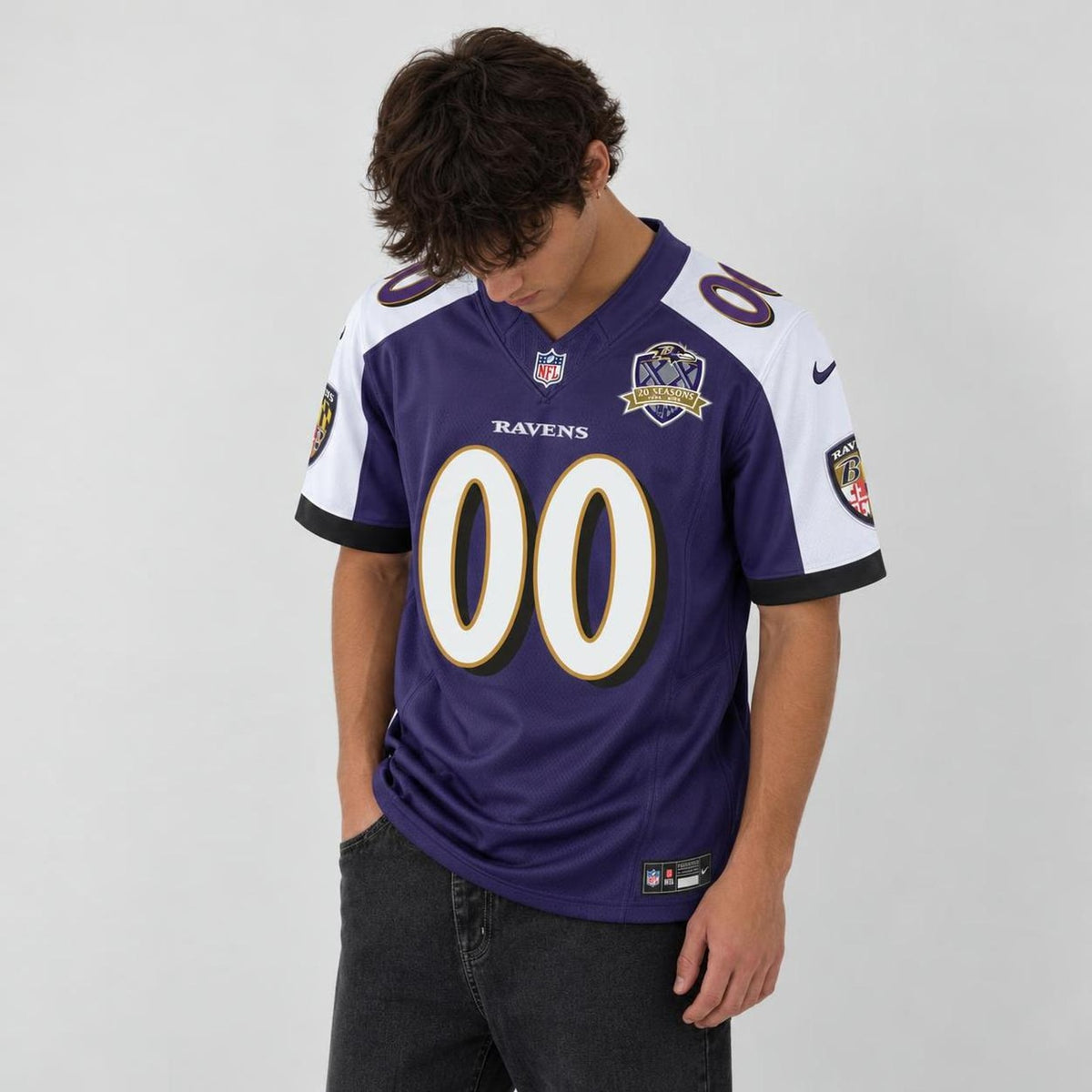 20 Seasons Football Jersey - Custom Name and Number - 5