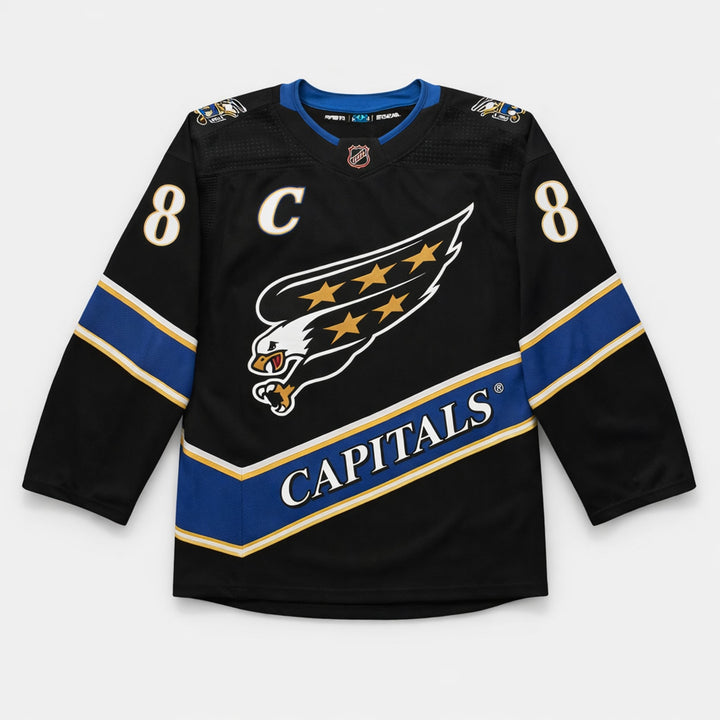 Ovechkin 8 Capitals Hockey Jersey