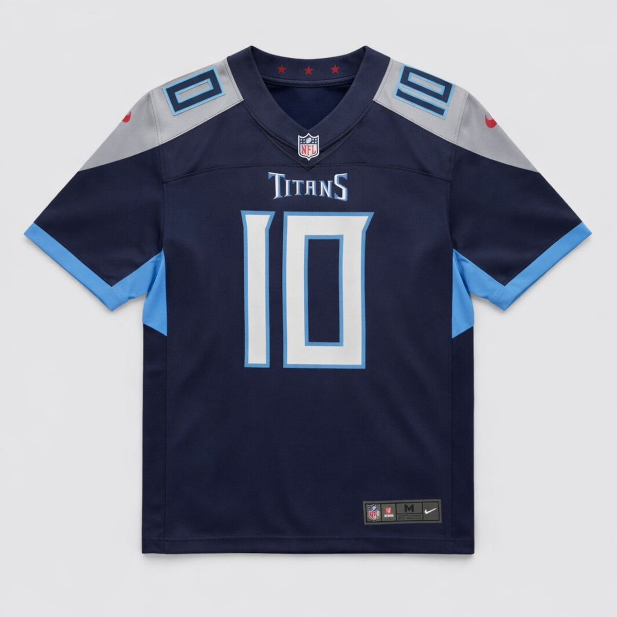 Hopkins 10 Navy Tennessee Football Jersey - 1