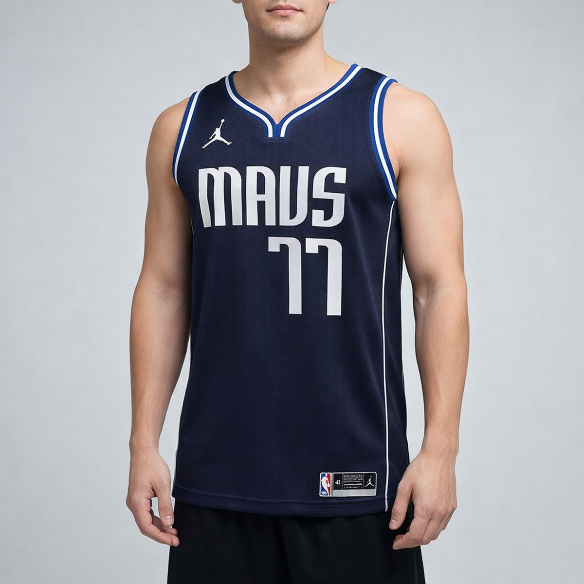 Dončić 77 Mavs Basketball Jersey - 4