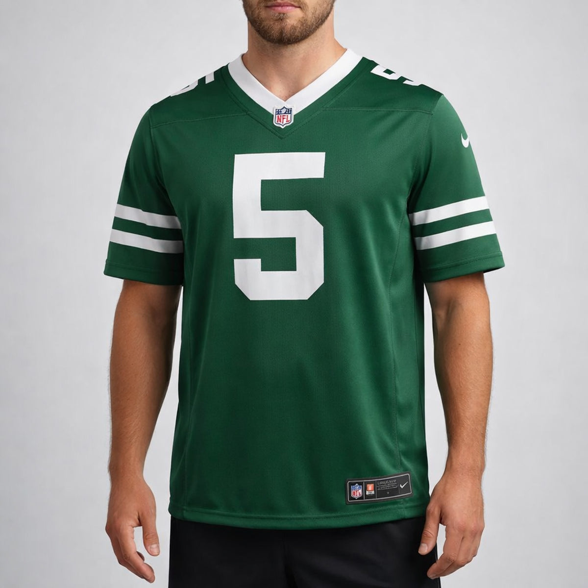 Wilson 5 Green Football Jersey - 4