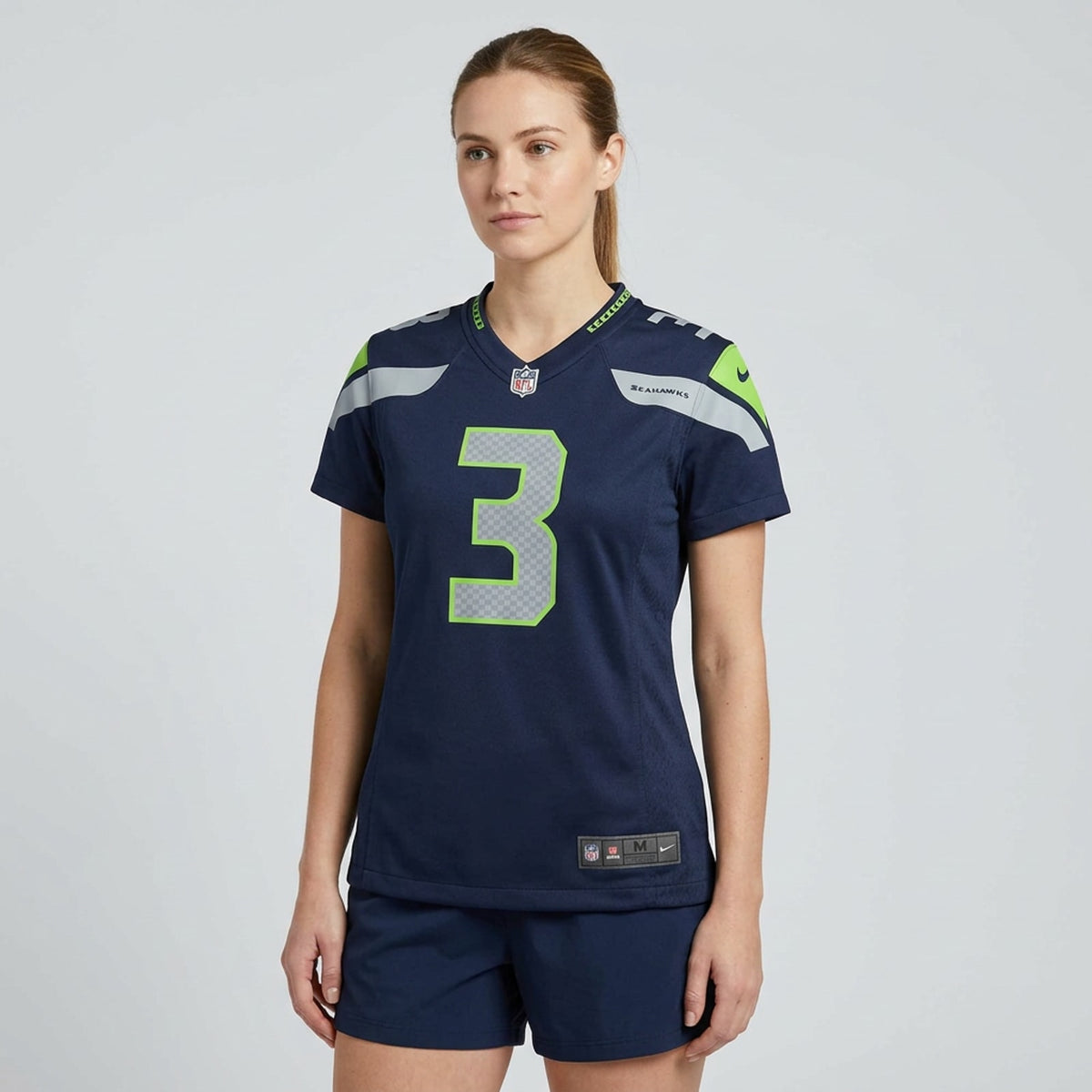 Wilson 3 Seattle Football Jersey - 5