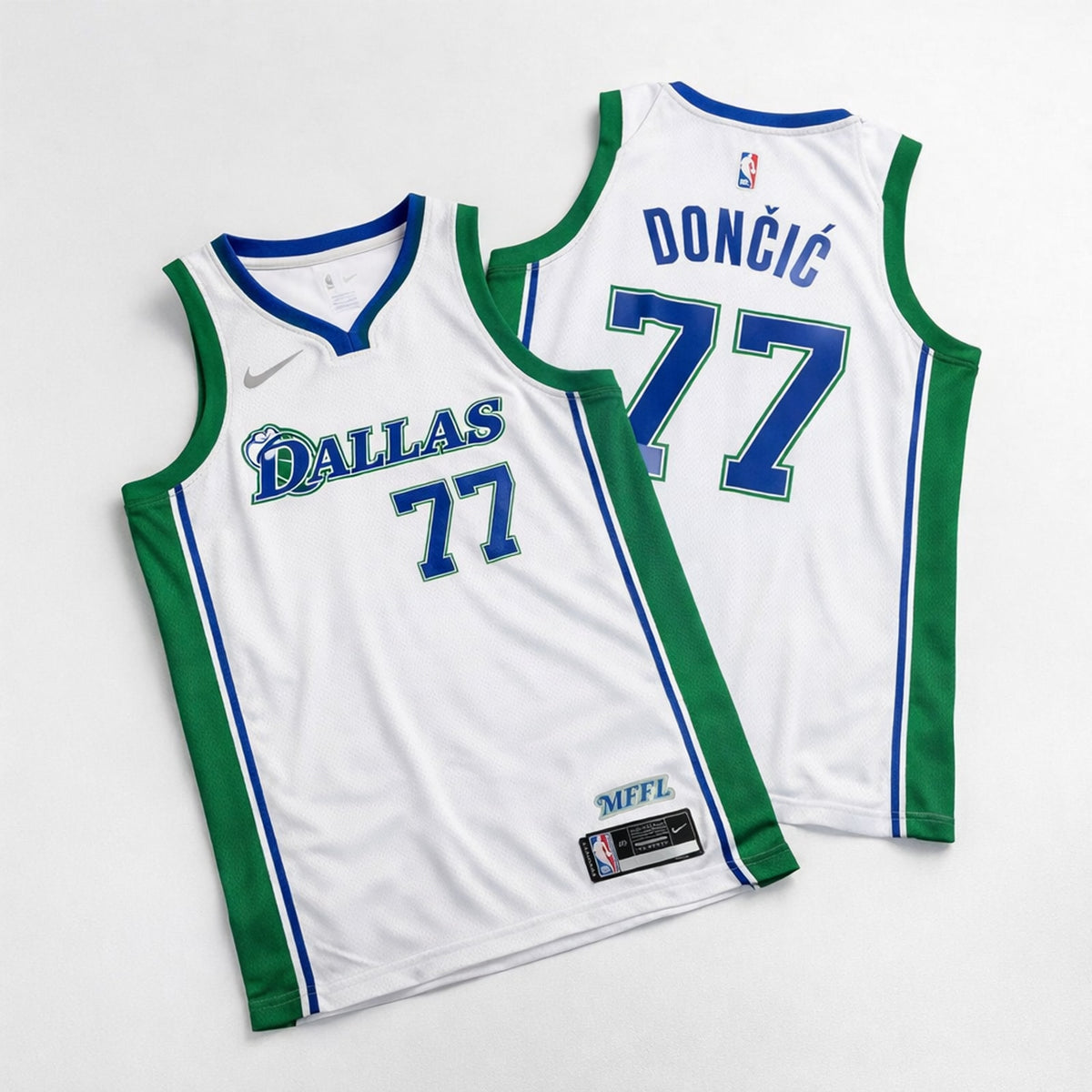 Dončić 77 Dallas Basketball Jersey - 3