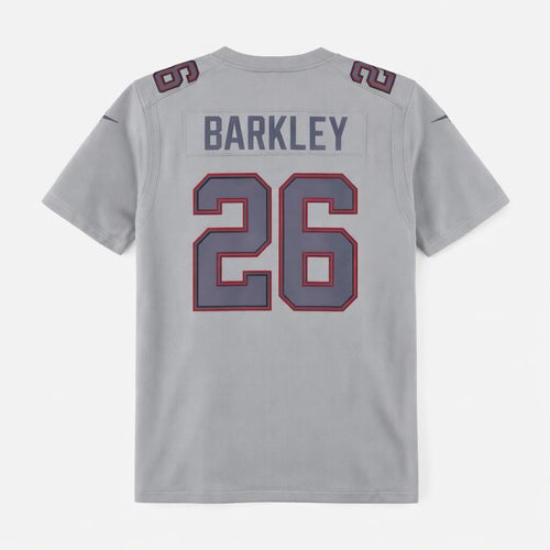 Barkley 26 Giants Football Jersey Gray - 2