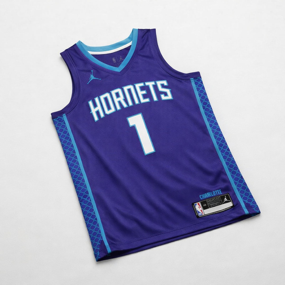 Ball 1 Hornets Basketball Jersey - 3