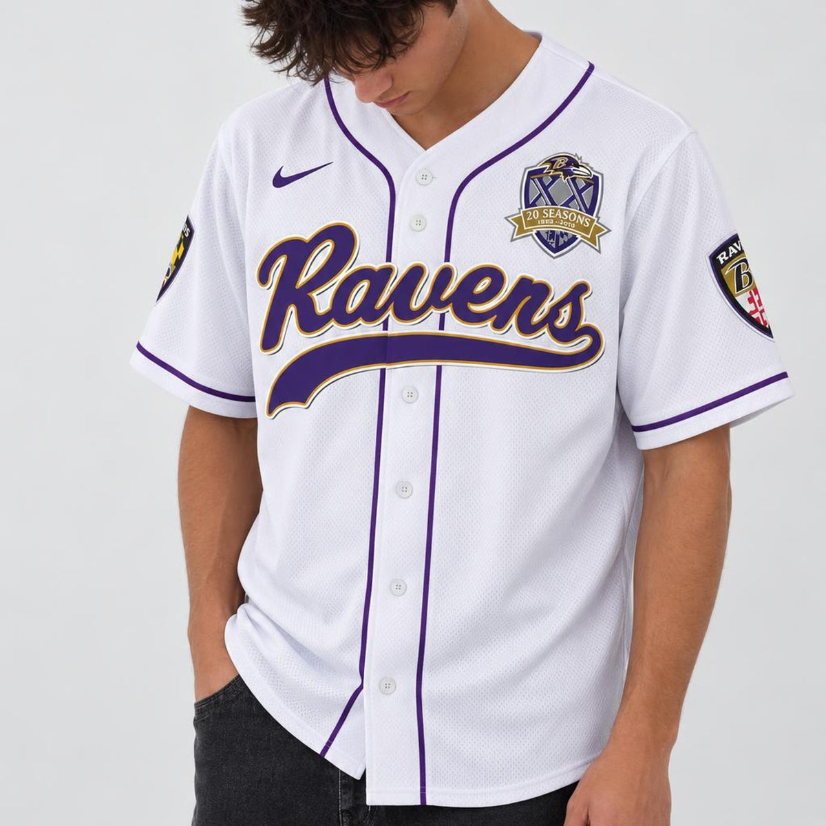 20 Seasons Baseball Jersey - Custom Name and Number - 5