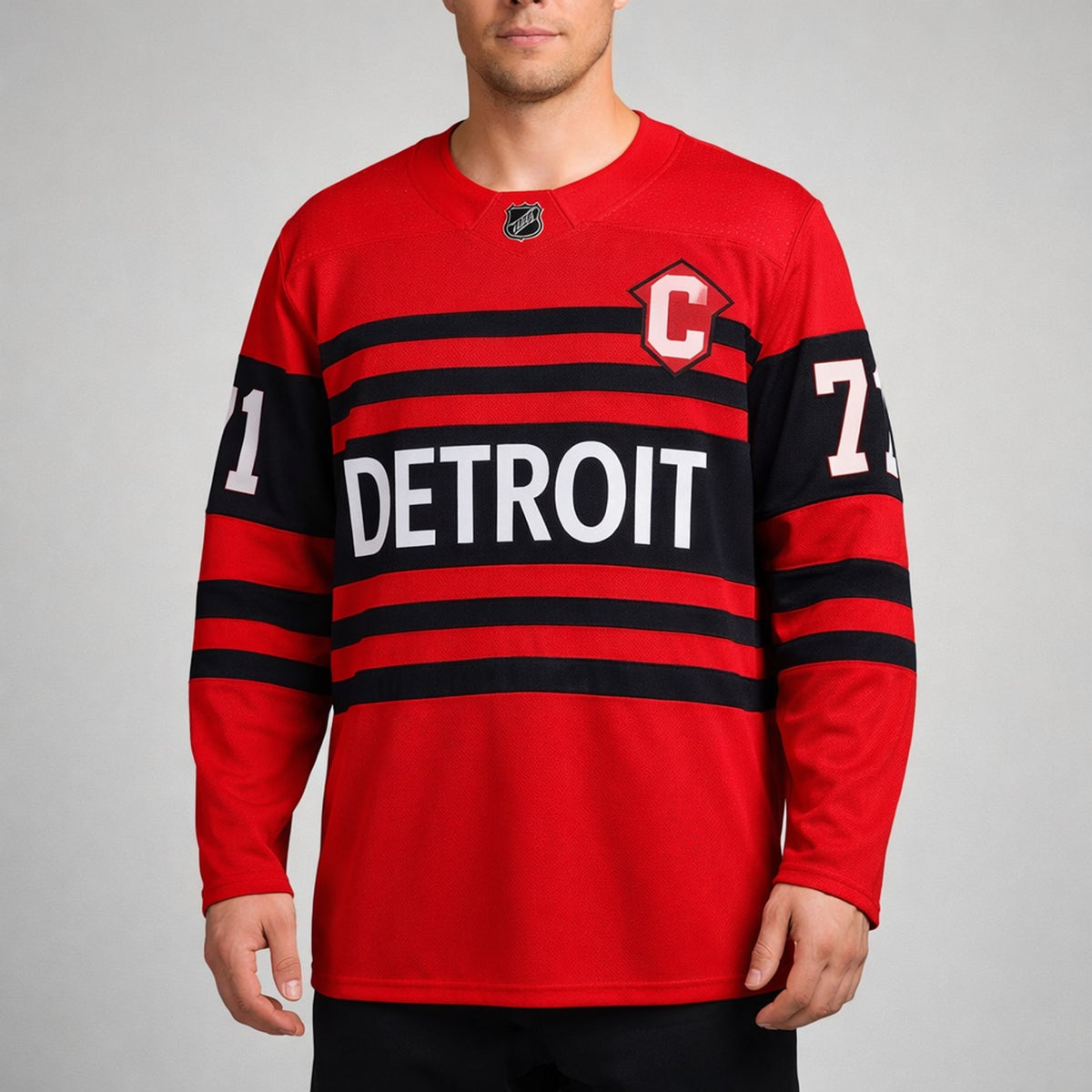 Larkin 71 Detroit Hockey Jersey - 3