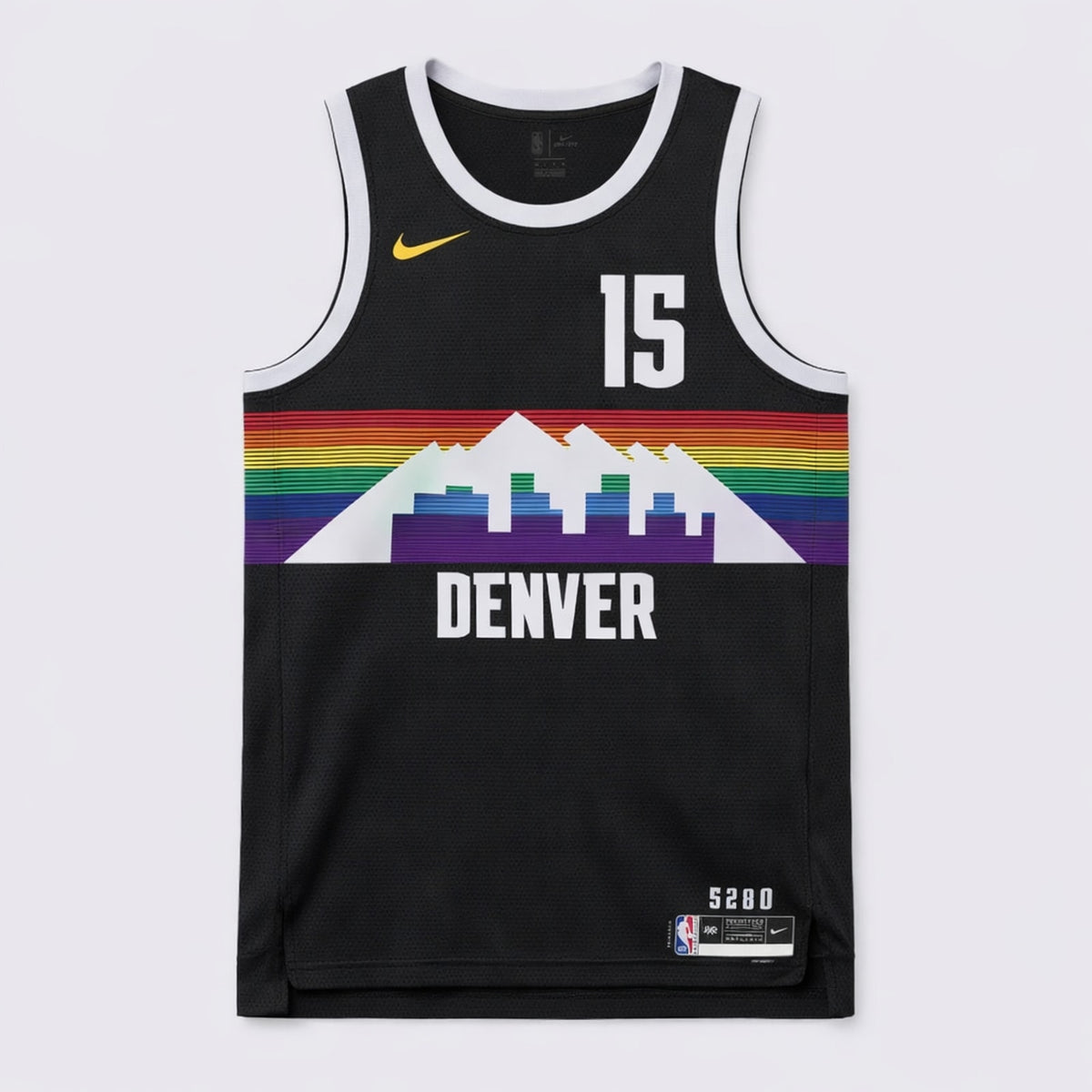 Jokić 15 Denver Basketball Jersey - 1