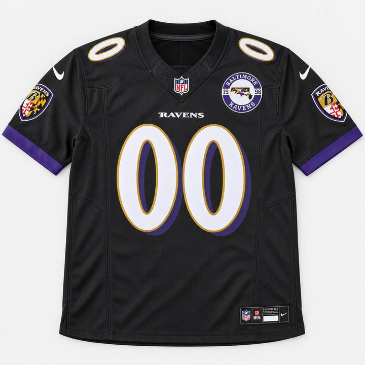 Baltimore 1996 Football Jersey - Custom Name and Number