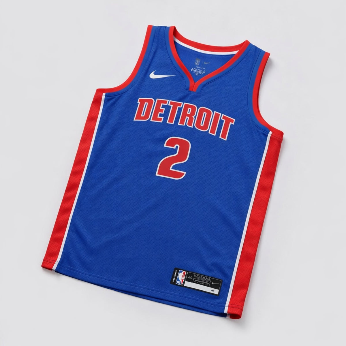 Cunningham 2 Detroit Classic Basketball Jersey - 3