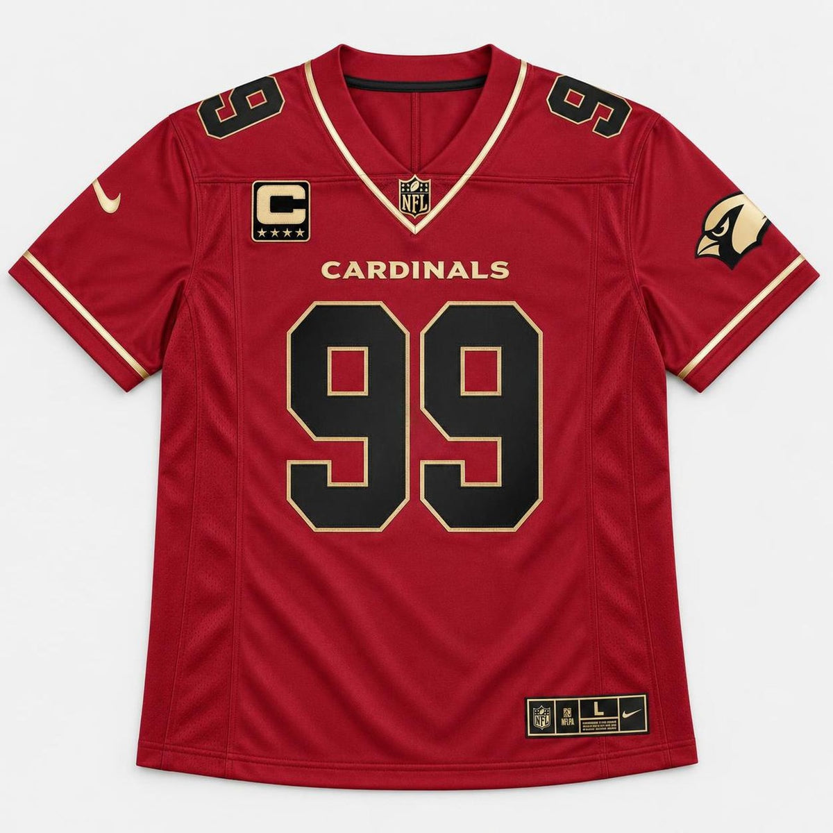 Watt 99 Cardinals Football Jersey - 1