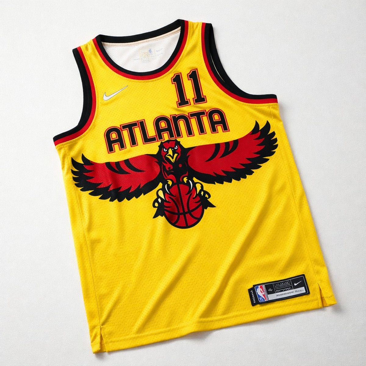 Young 11 Atlanta City Edition Basketball Jersey - 3