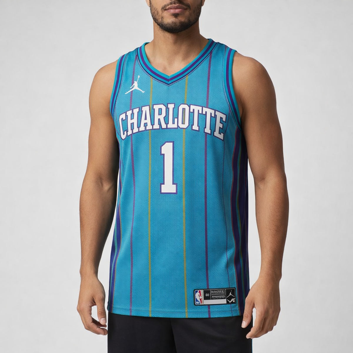 Ball 1 Charlotte Basketball Jersey - 4