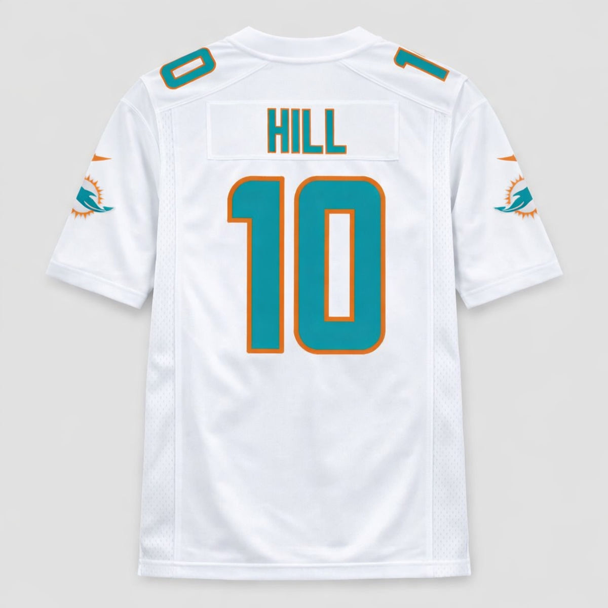 Hill 10 Dolphins Football Jersey - 2