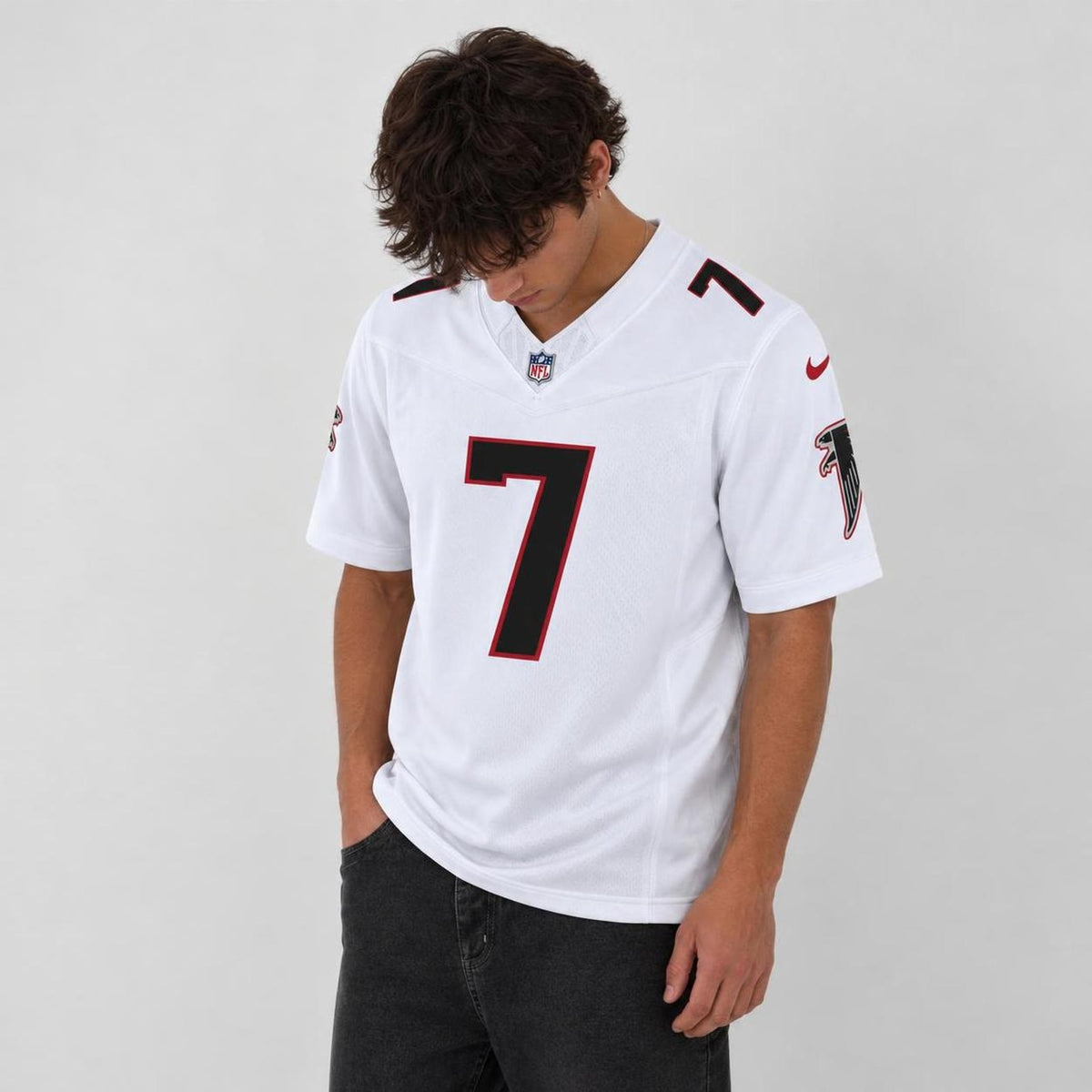 Robinson 7 Black And Red Football Jersey - 5