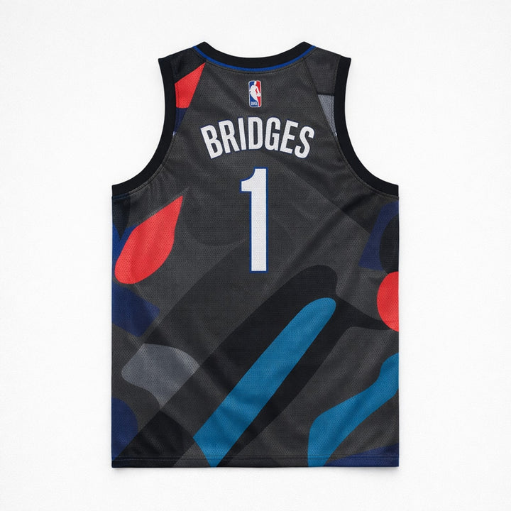 Bridges 1 Nets City Edition Basketball Jersey