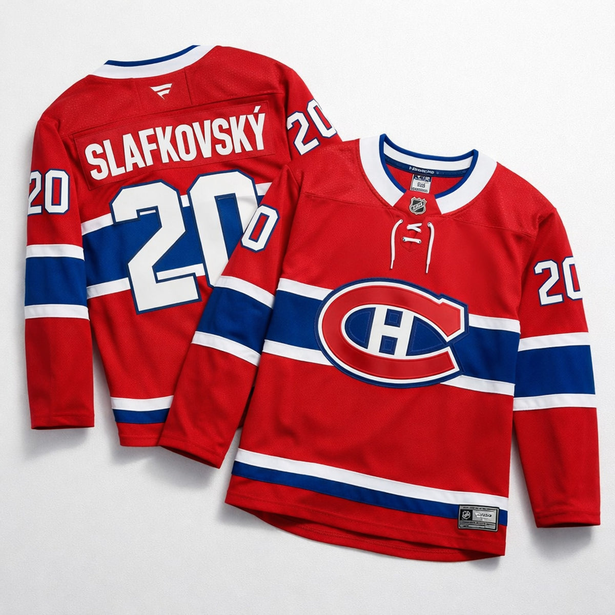 Slafkovský 20 Canadiens Hockey Jersey - 3