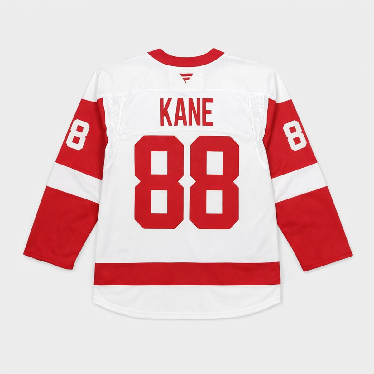Kane 88 Detroit Red Wings Hockey Jersey White Red - 2