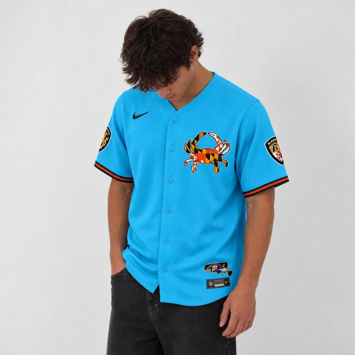 Baltimore Bird Baseball Jersey - Custom Name and Number - 4