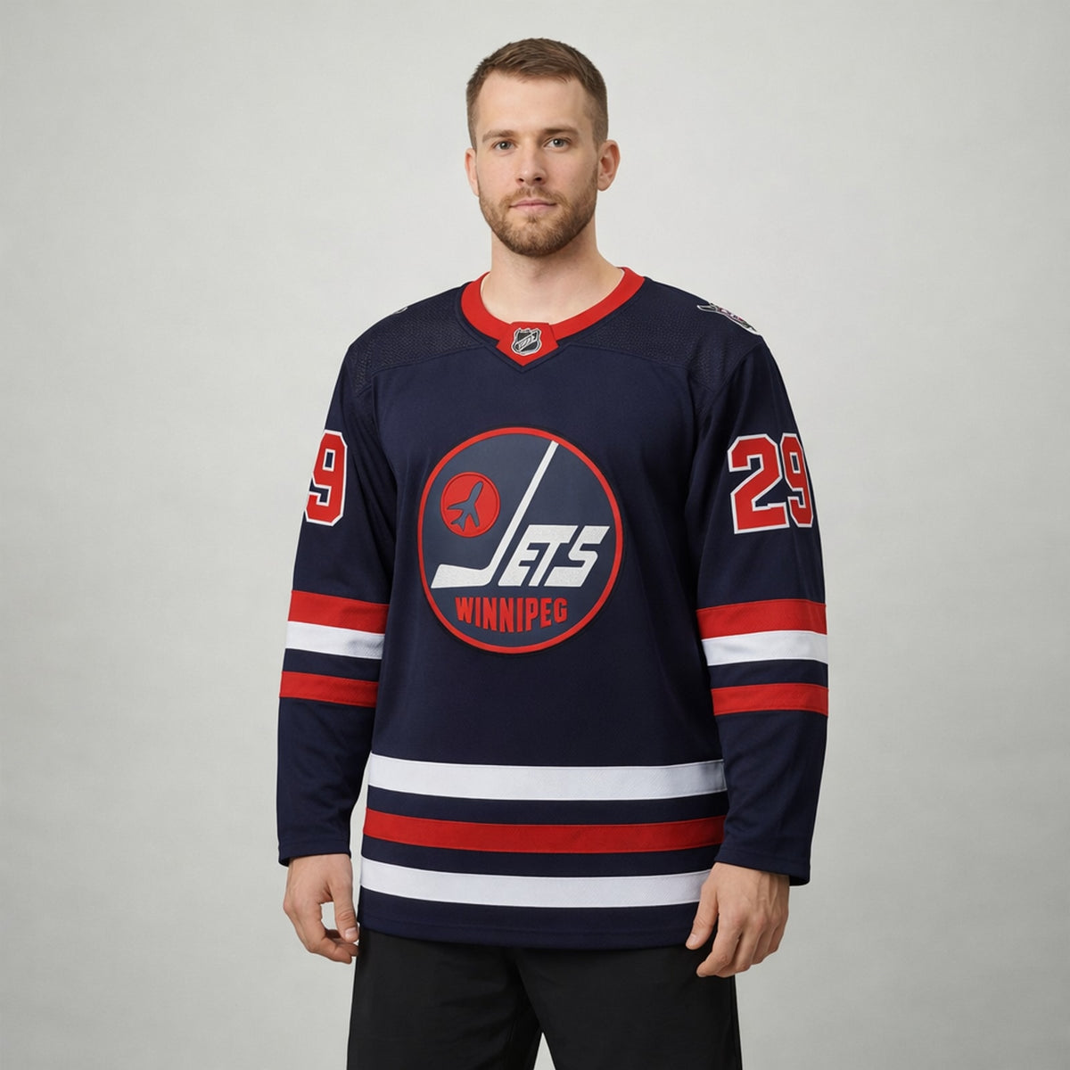 Laine 29 Winnipeg Jets Hockey Jersey - 4
