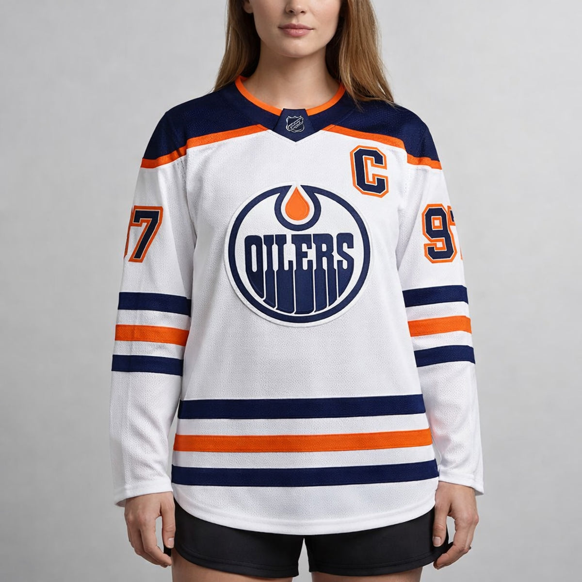 Edmonton Oilers Custom Hockey Jersey - 5