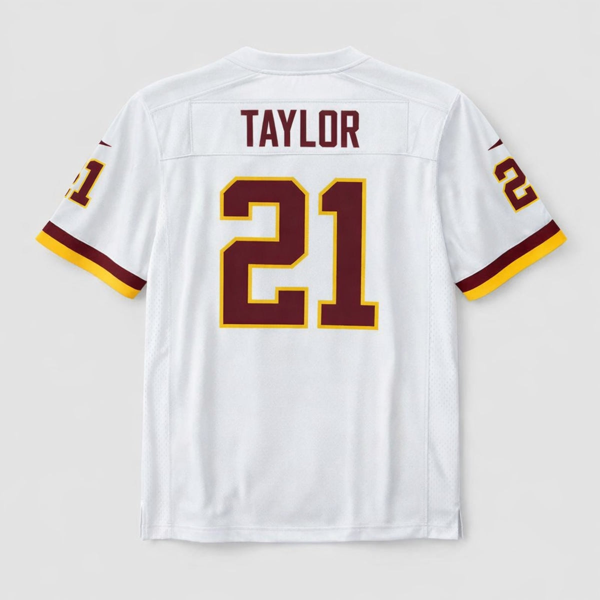 Taylor 21 White Washington Football Jersey - 2