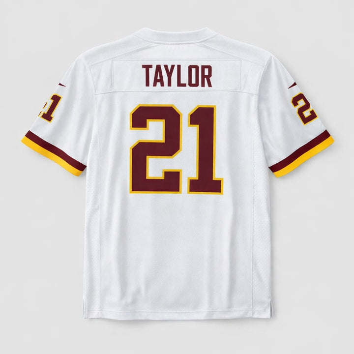 Taylor 21 White Washington Football Jersey