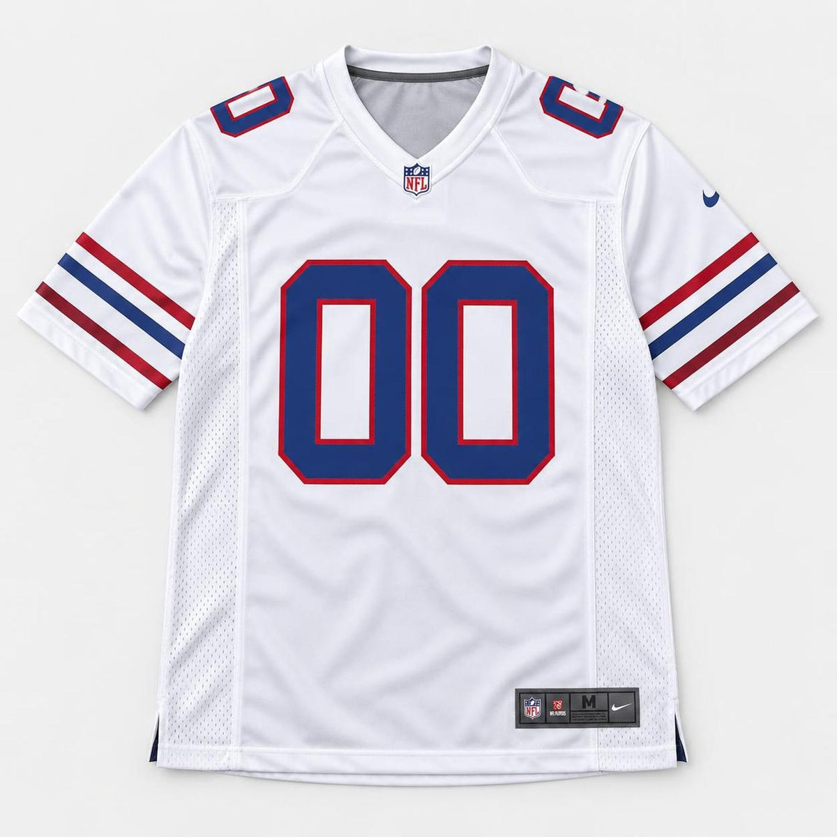 White Gridiron Football Jersey - Custom Name and Number - 1