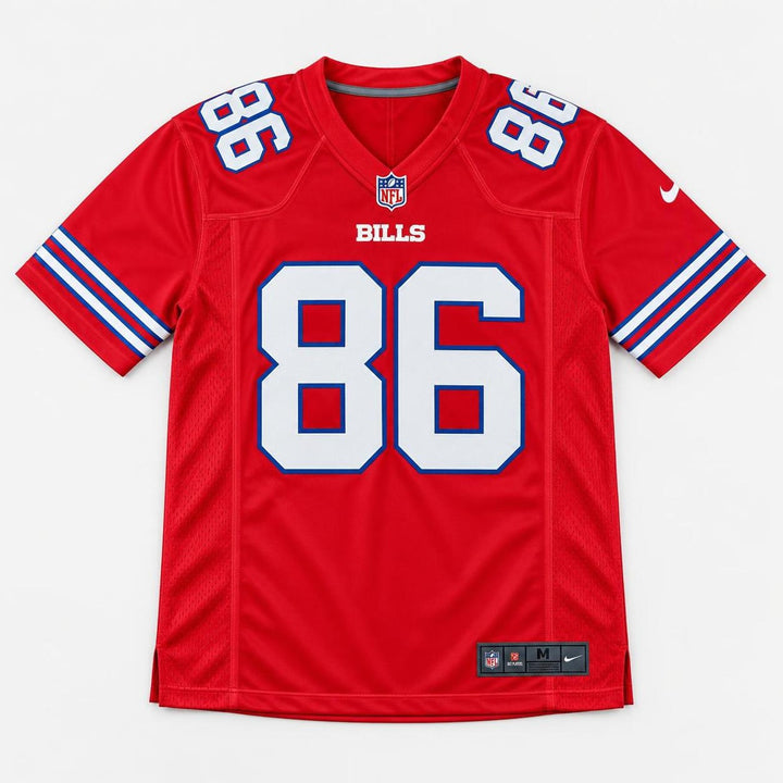 Kincaid 86 Buffalo Red Football Jersey