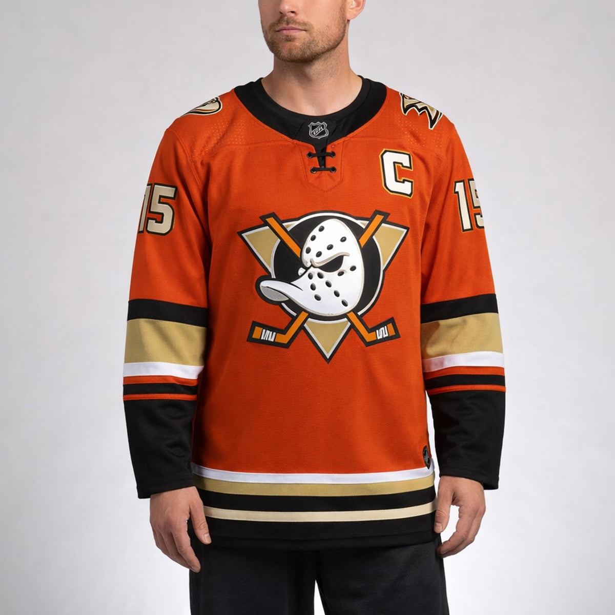 Getzlaf 15 Anaheim Ducks Hockey Jersey - 4