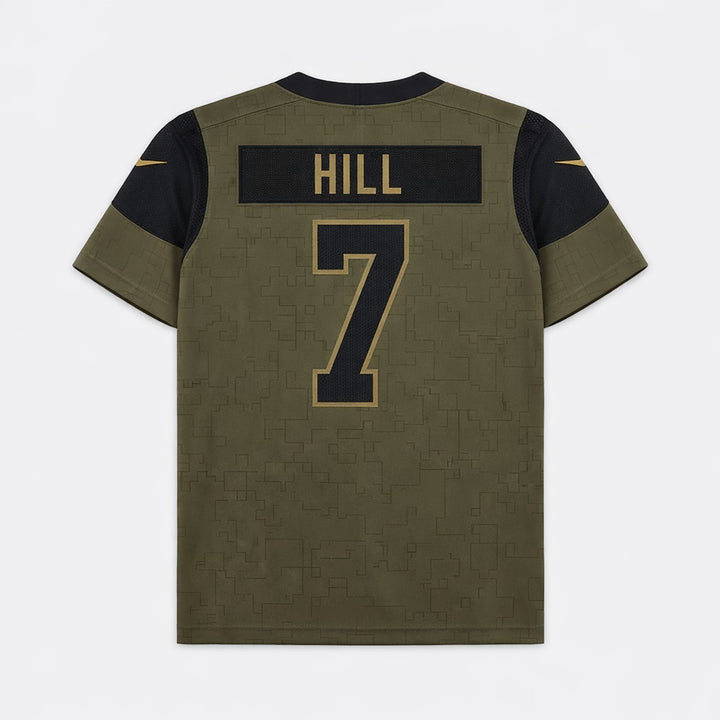 Hill 7 Saints Olive Football Jersey