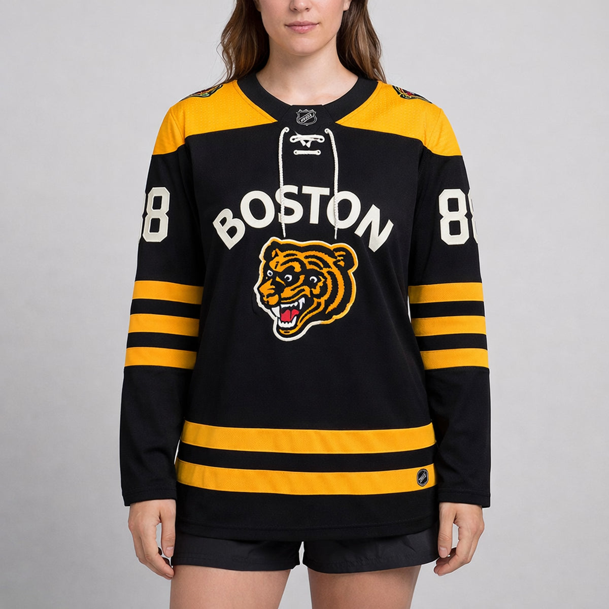 Pastrnak 88 Boston Hockey Jersey - 5