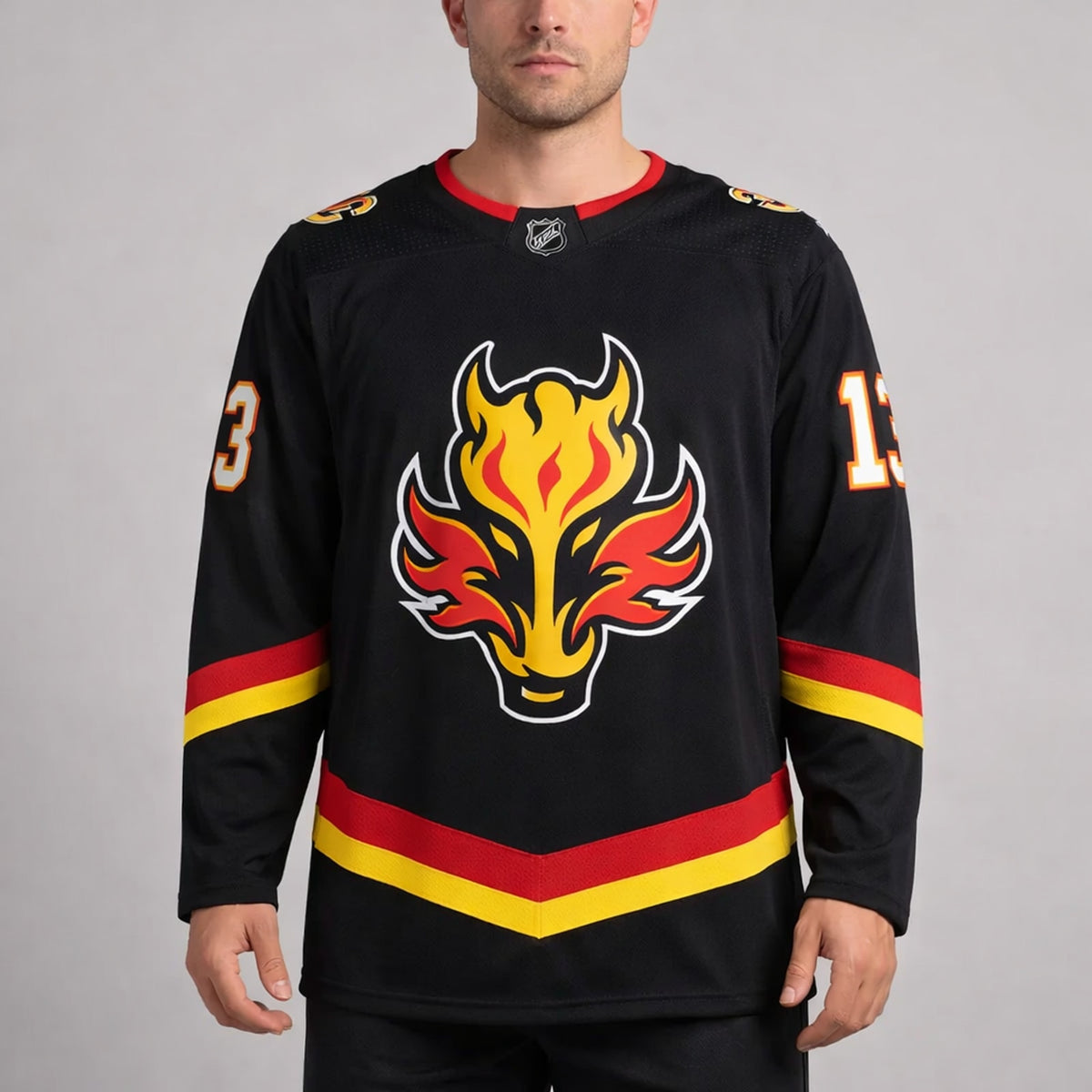 Gaudreau 13 Calgary Flames Hockey Jersey - 4