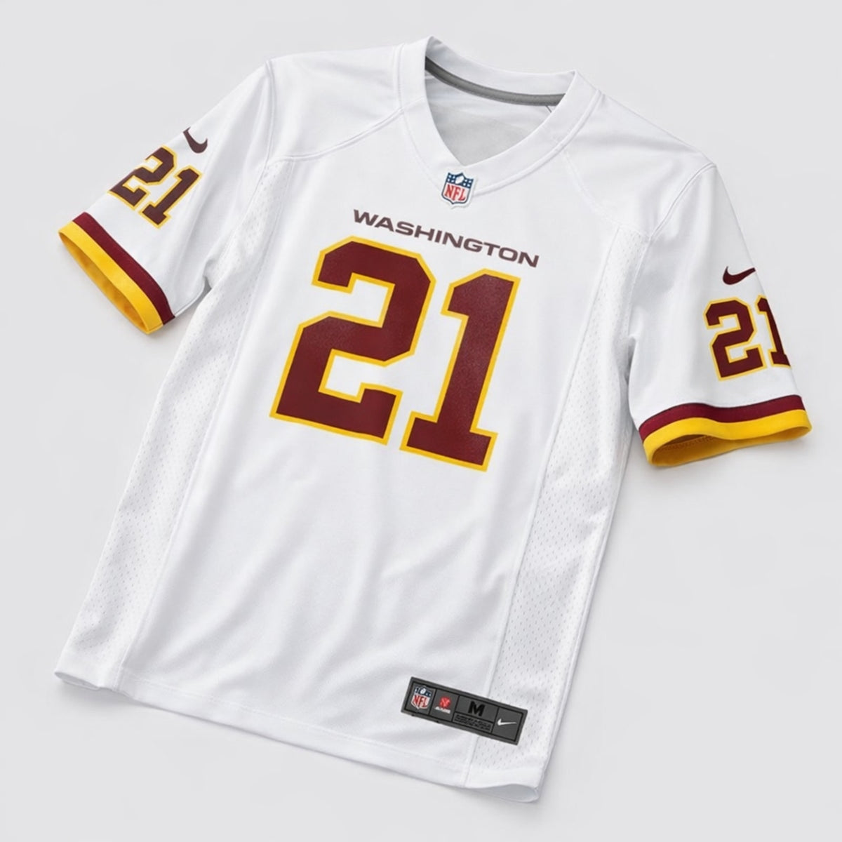Taylor 21 White Washington Football Jersey - 3