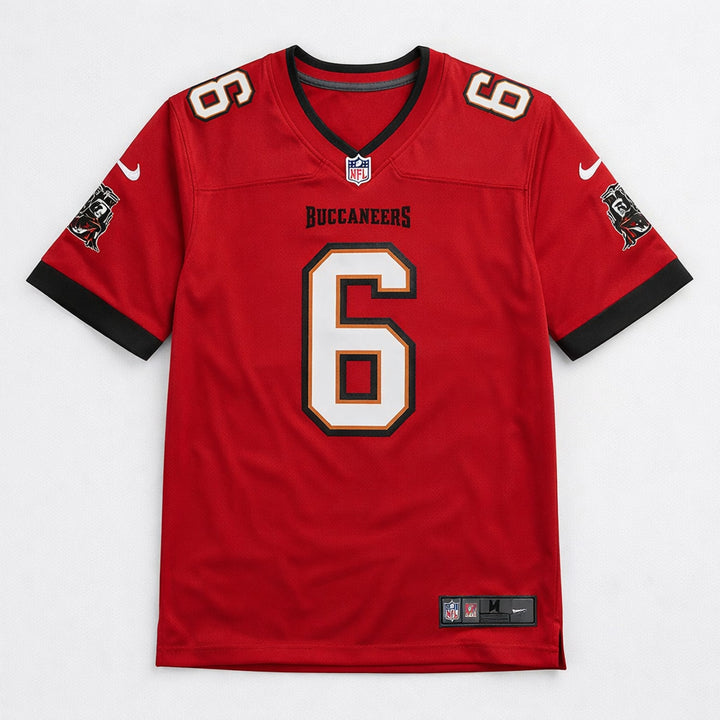 Mayfield 6 Red Tampa Bay Football Jersey
