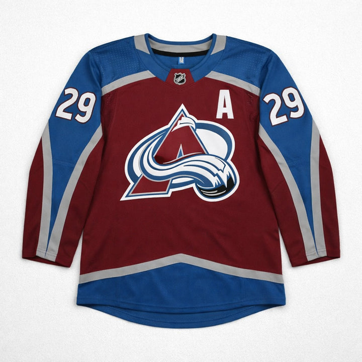 MacKinnon 29 Avalanche Hockey Jersey