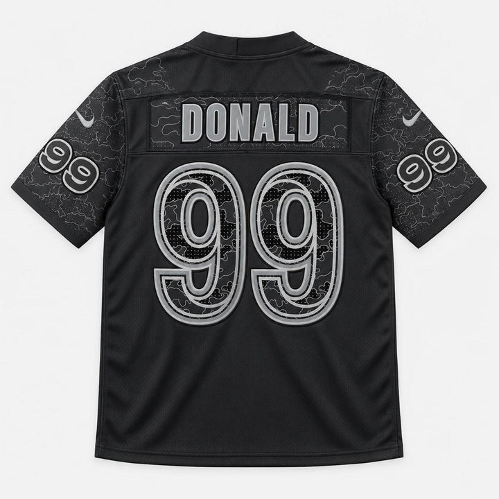 Donald 99 Black Football Jersey