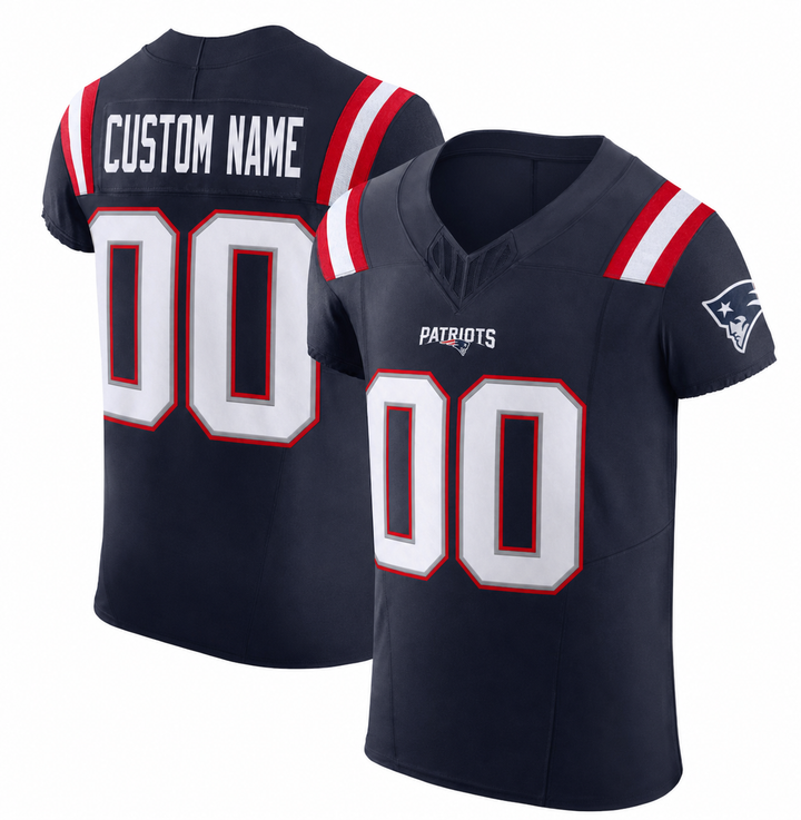 NE Navy Football Jersey Number 00 Custom Name and Number