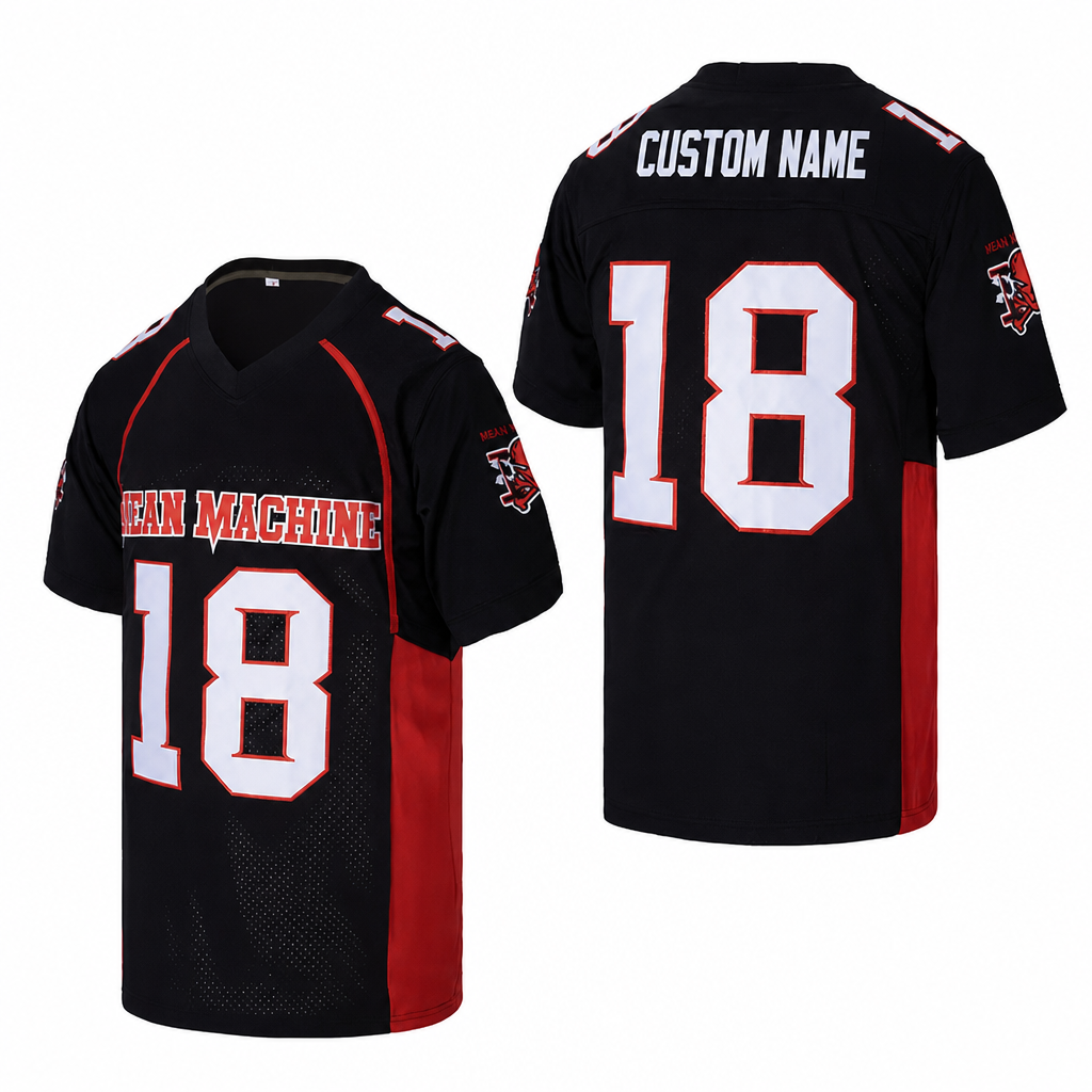 Custom Crewe Black Football Jersey Number 18 Personalized Name and Number