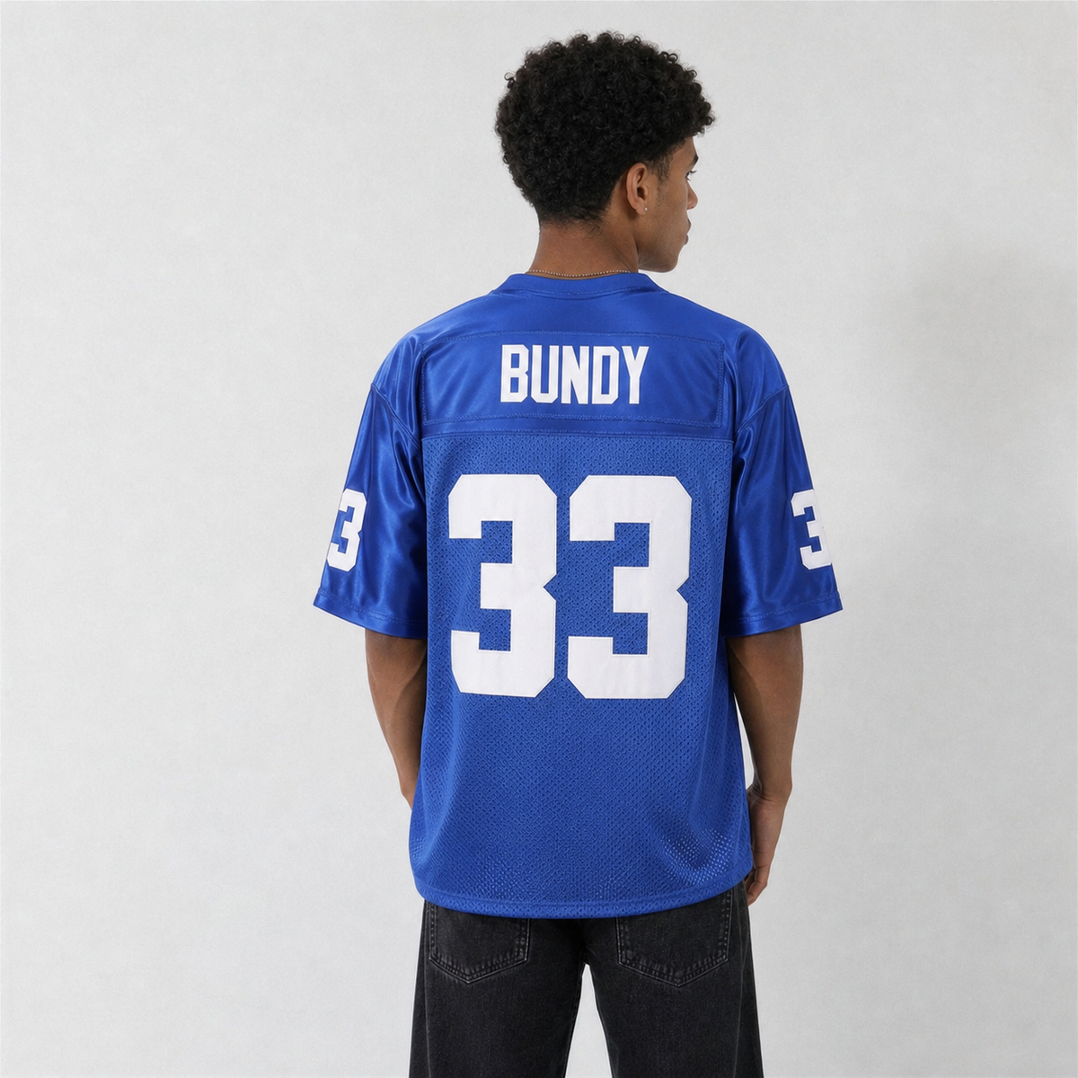 Al Bundy Blue Football Jersey – Custom Name and Number