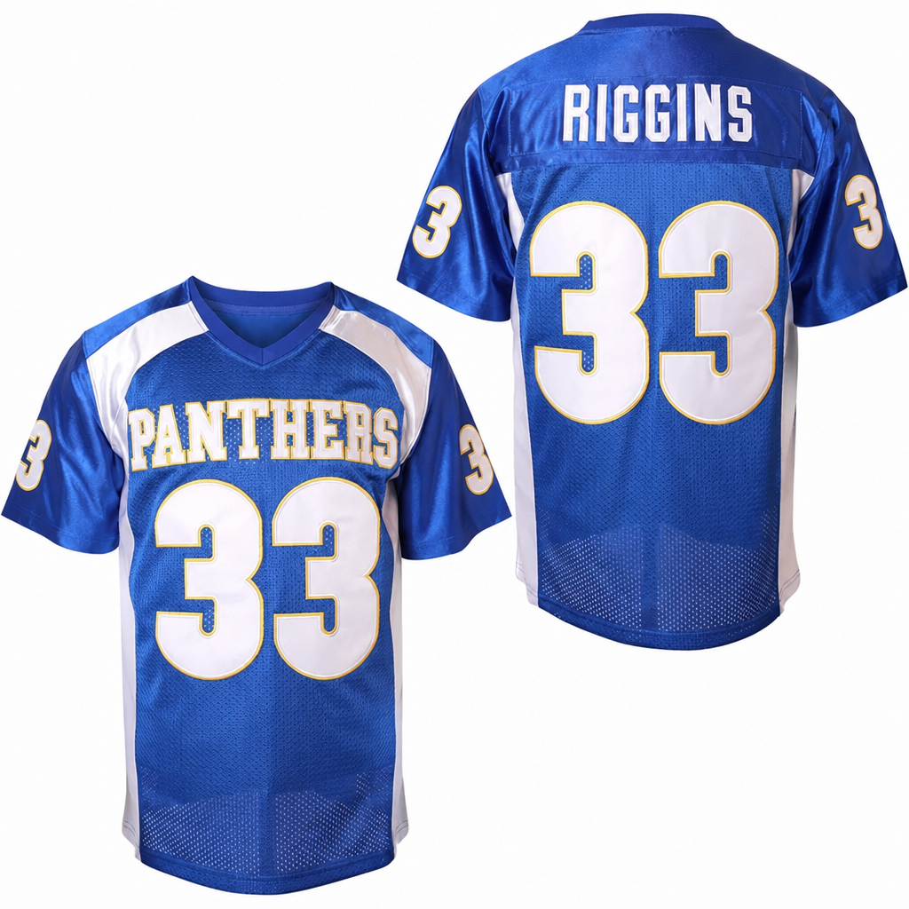 Tim Riggins Blue Football Jersey – Custom Name and Number