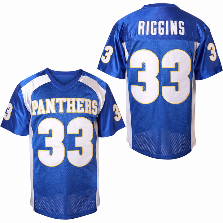 Tim Riggins Blue Football Jersey – Custom Name and Number