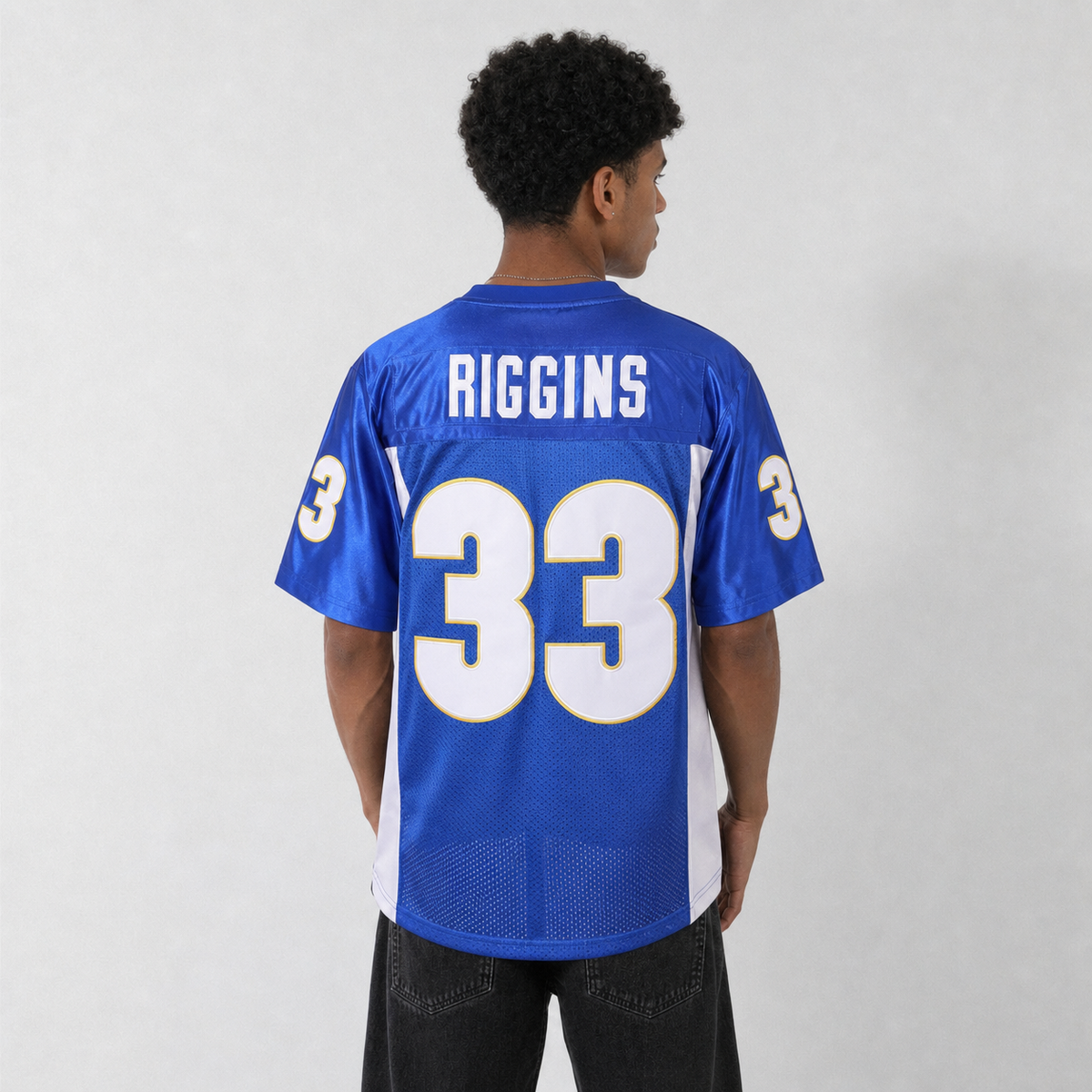 Tim Riggins Blue Football Jersey – Custom Name and Number