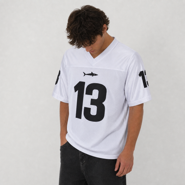 Willie Beamen White Football Jersey – Custom Name and Number