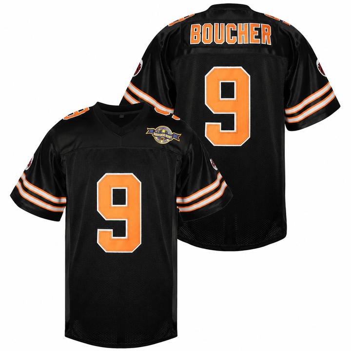Bobby Boucher Black Football Jersey – Custom Name and Number
