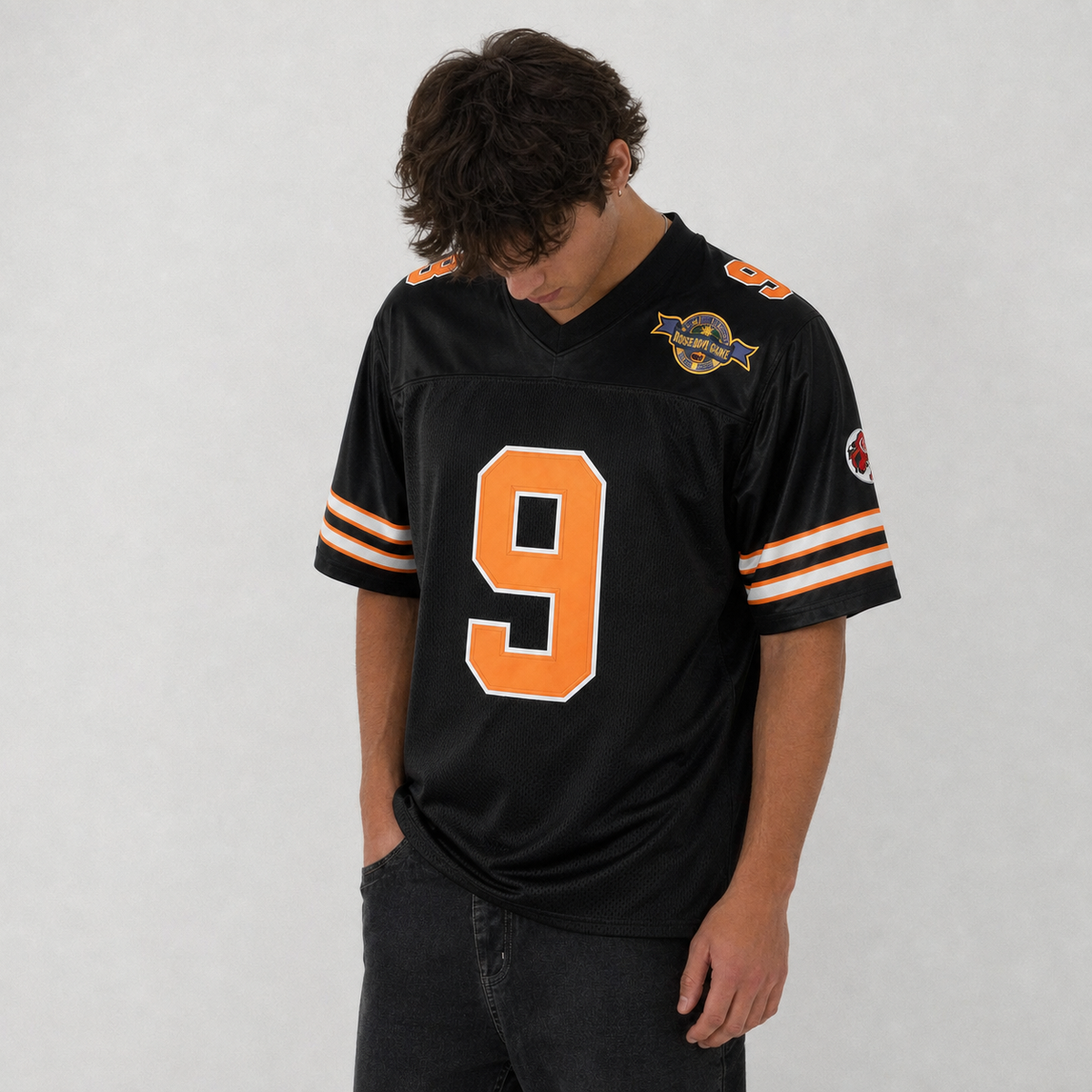 Bobby Boucher Black Football Jersey – Custom Name and Number