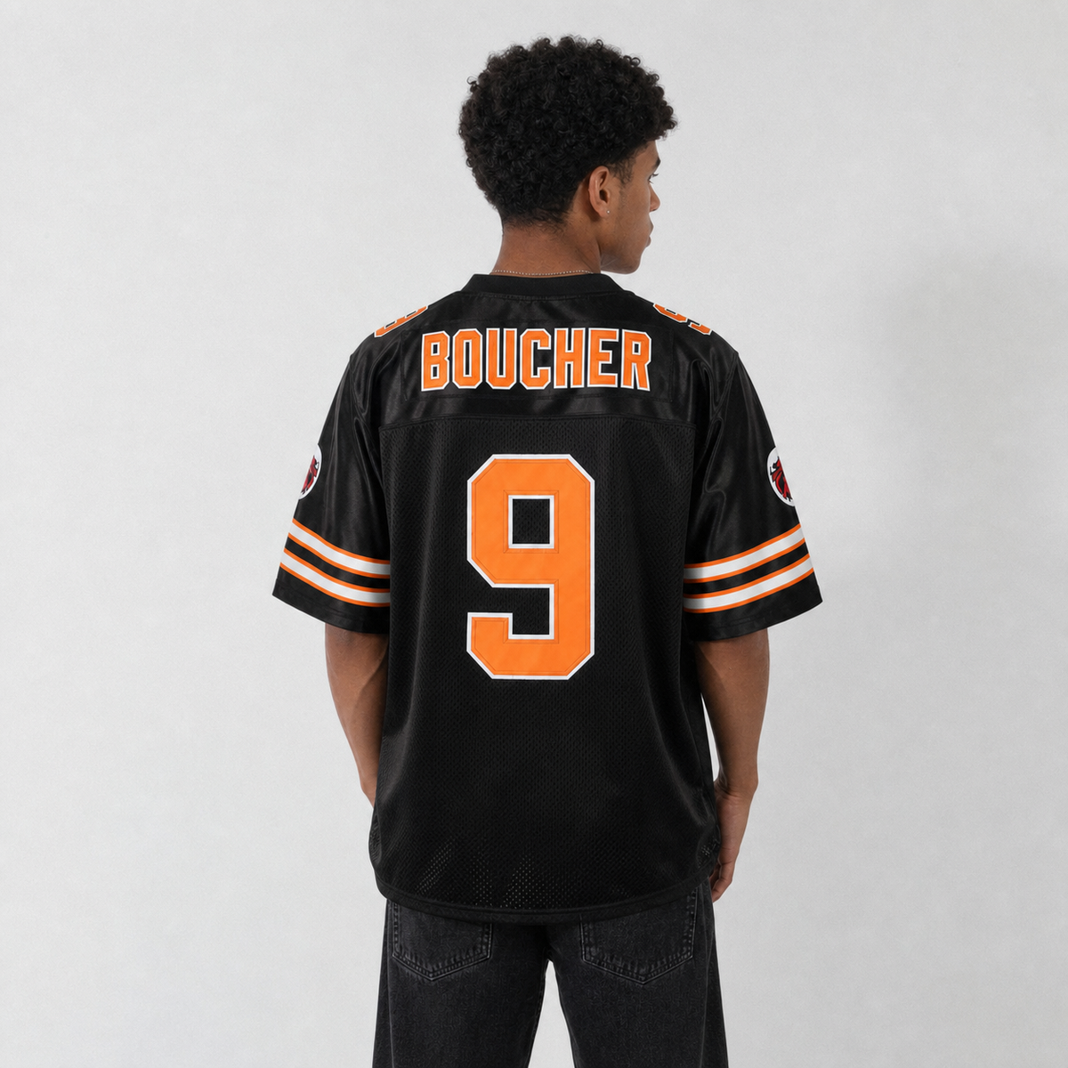 Bobby Boucher Black Football Jersey – Custom Name and Number