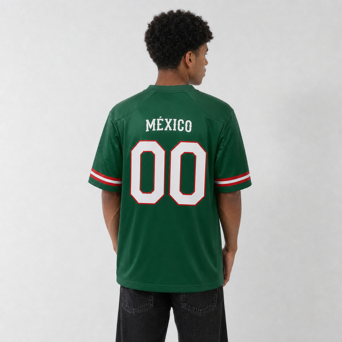 Mexico Green Football Jersey – Custom Name and Number
