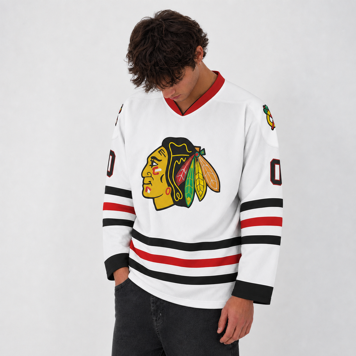 Griswold White Hockey Jersey – Custom Name and Number
